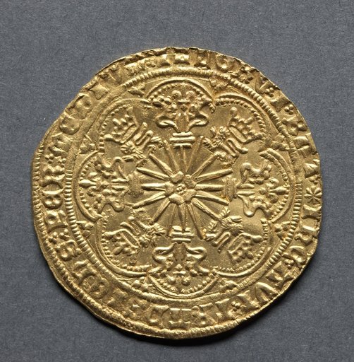 Ryal: Sun with Fleurs (reverse)