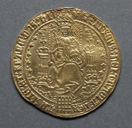 Sovereign: Henry VIII Enthroned (obverse)