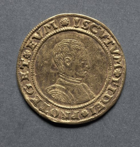 Half Sovereign: Edward VI (obverse)