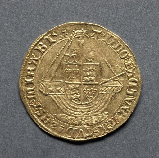 Angel: Ship with Shield of Arms (reverse)