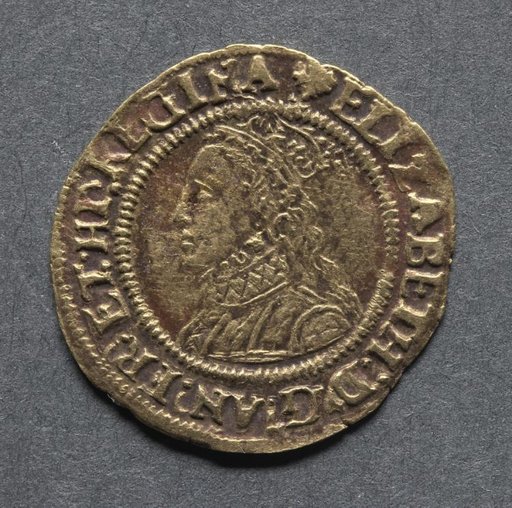 Halfcrown: Elizabeth I (obverse)