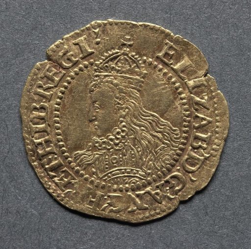 Halfcrown: Elizabeth I (obverse)