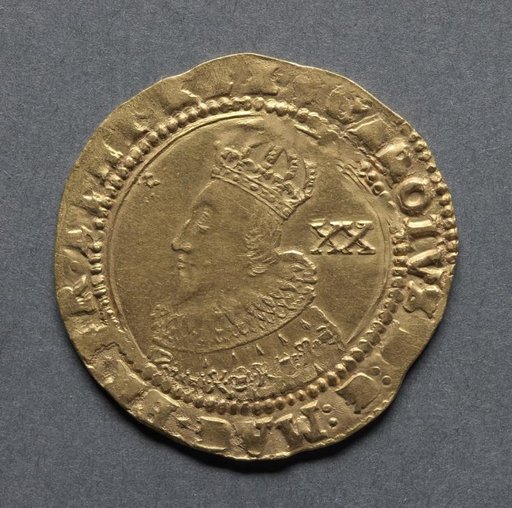 Unite: Charles I (obverse)