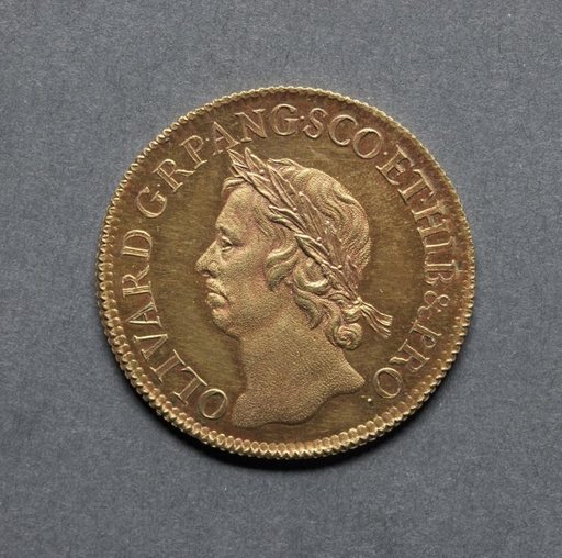 Broad: Oliver Cromwell Lord Protector (obverse)