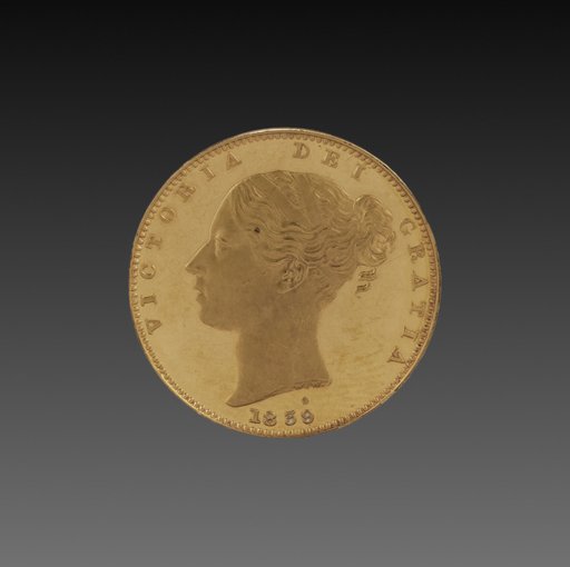 Sovereign: Victoria (obverse)