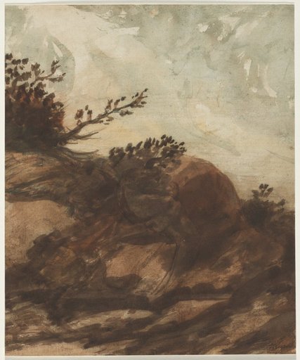 Sunset Over the Hill