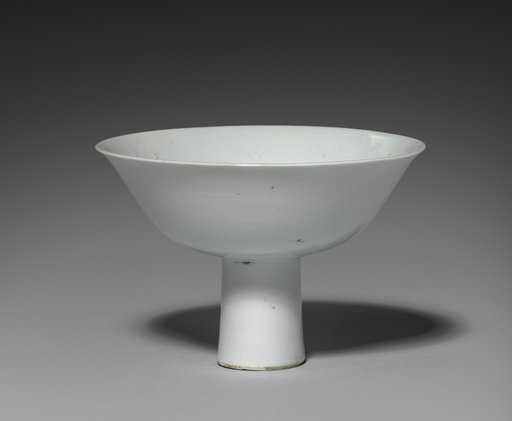 Stem Cup with Buddhist Emblems: Shufu Ware