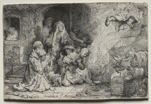 The Angel Departing from the Family of Tobit