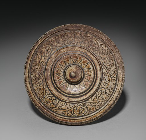Covered Jar, Sawankhalok ware (lid)