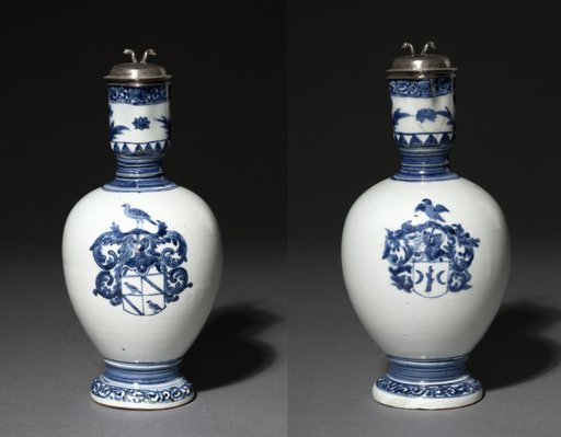 Pair of Jugs with Silver Mounts