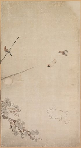 Puppies, Sparrows, and Chrysanthemums