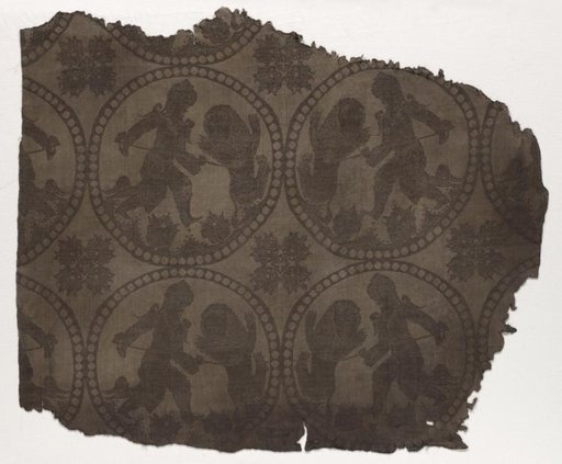 Roundels with King Spearing Lion