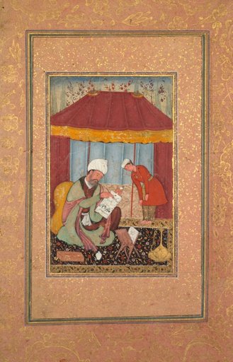 Teacher with his Pupil