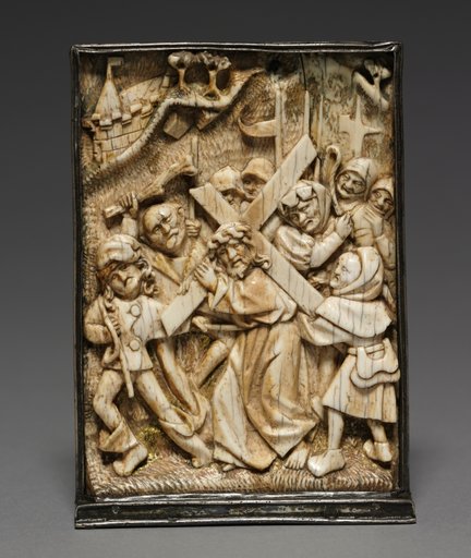 Plaque: Christ Carrying the Cross