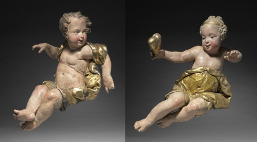Putti Pair