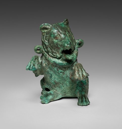 Oil Ampulla in the Form of a Dancing Bear