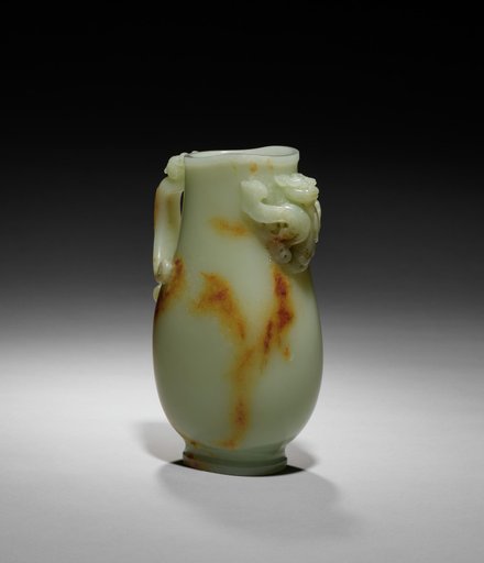 Pitcher (Gong) with Dragon and Bird-Headed Handle