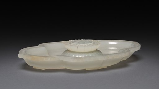 Lotus-shaped Dish and Cup (dish)