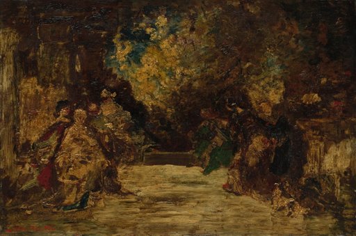 Figures on a Terrace