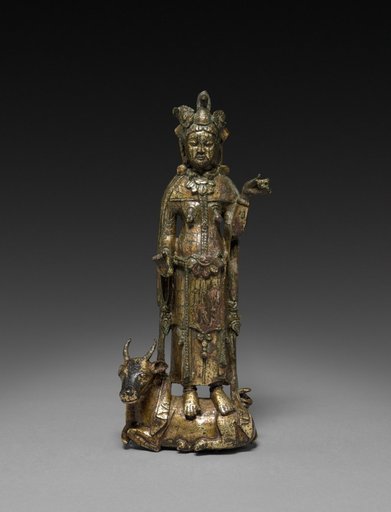 Maheshvara (Shiva) Standing on a Bull