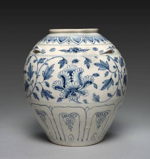 Storage Jar: Blue-and-White Ware