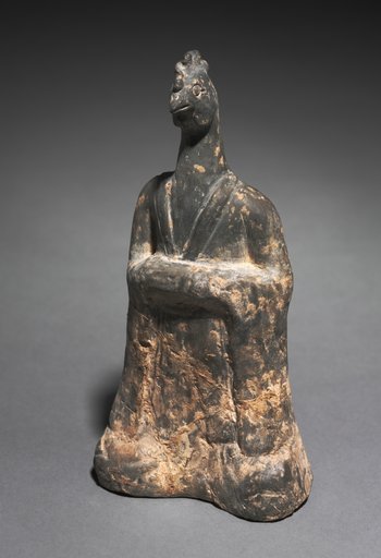 Mortuary Figure of the Zodiac Sign: Cock (Capricorn)