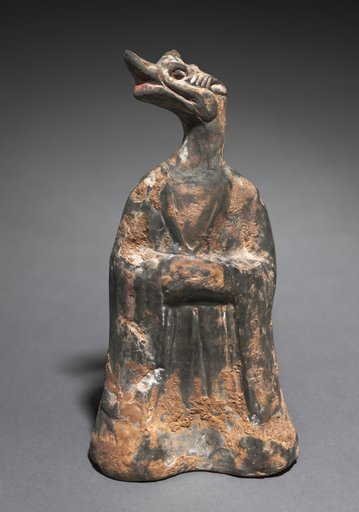Mortuary Figure of the Zodiac Sign: Dragon (Leo)