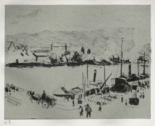 Quai Boieldieu in Rouen