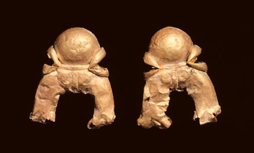 Pair of Pendants in the Shape of an Auspicious Symbol