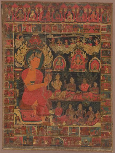 Bejeweled Buddha Preaching