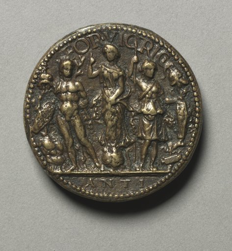 Portrait of Gianfrancesco Gonzaga di Ròdigo, 1443-1496, Lord of Sabbionetta (reverse)
