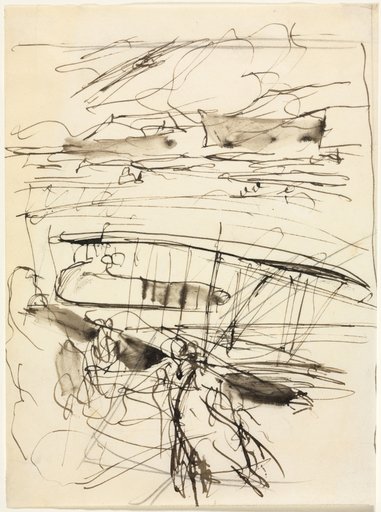 Avions reposant sur le terrain (verso)