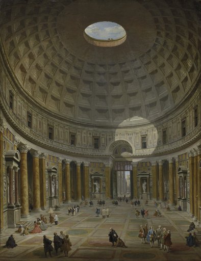 Interior of the Pantheon, Rome