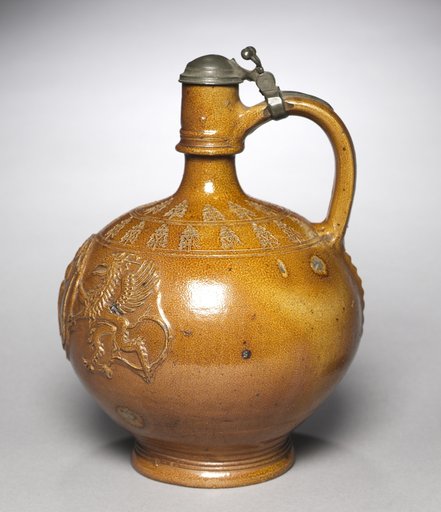 Jug with Pewter Lid