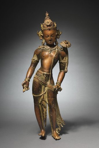 Avalokitesvara Padmapani: Bodhisattva of Mercy Bearing a Lotus