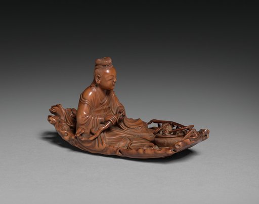 Figure of Daoist Immortal He Xiangu