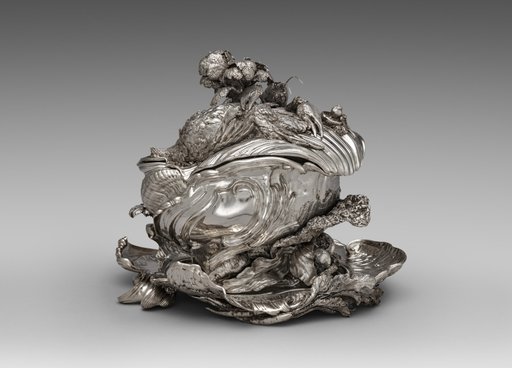 Covered Tureen on Stand (Pot-à-oille)