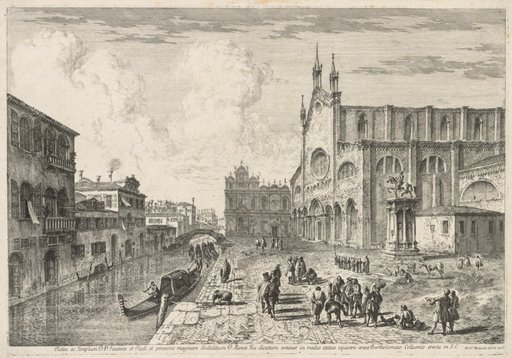 Views of Venice: Campo S. S. Giovanni e Paolo