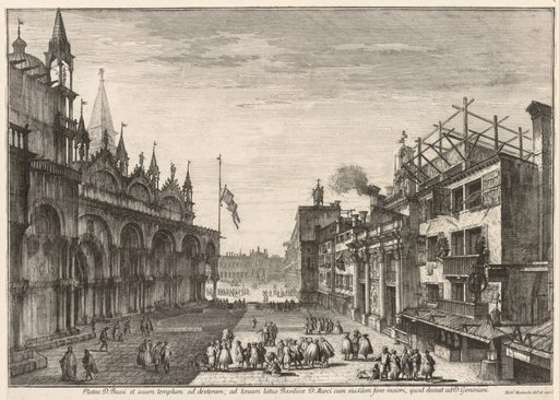Views of Venice: Piazzetta S. Basso