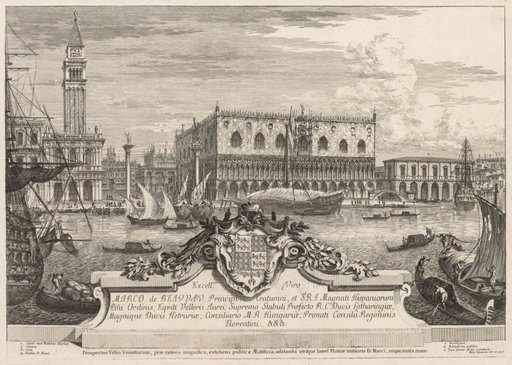 Views of Venice: The Piazzetta and Ducal Palace