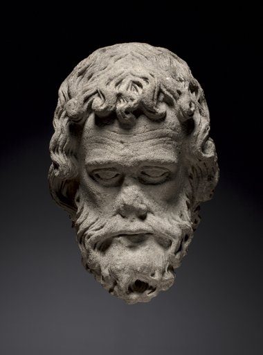 Head of an Apostle from the South Portal of the Cathedral of Thérouanne