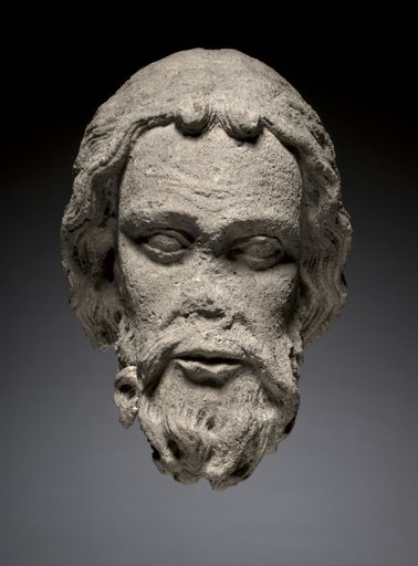 Head of an Apostle from the South Portal of the Cathedral of Thérouanne