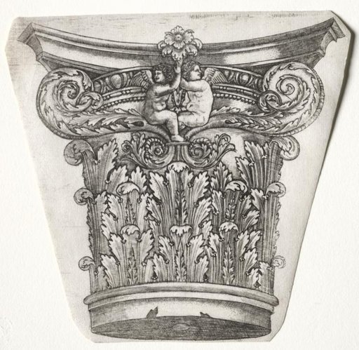 Base and Capital with Putti (capital)