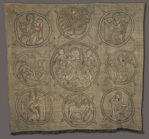 Embroidered Panel: Holy Kinship