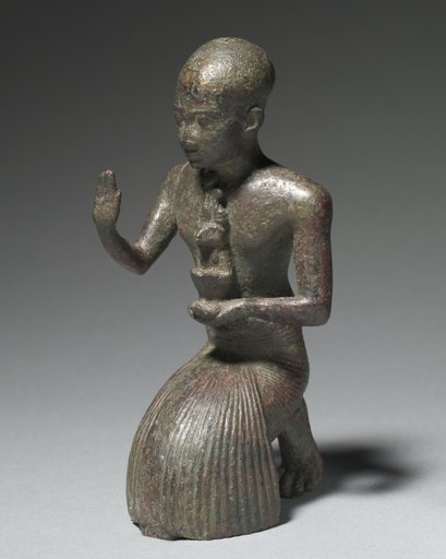 Statuette of a Kneeling Priest