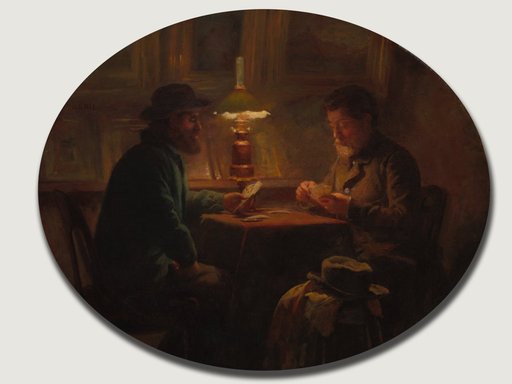 Card Game at "le Père Martin"