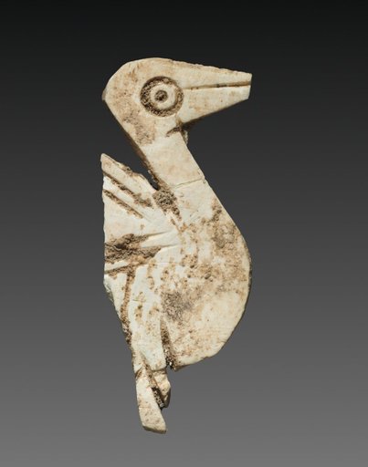 Stylized Bird: Decorative Inlay for a Box