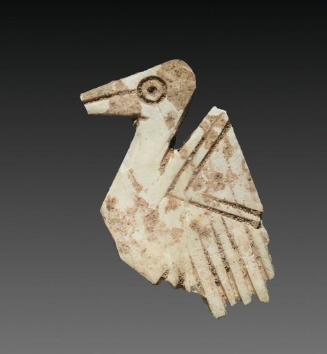 Stylized Bird: Decorative Inlay for a Box