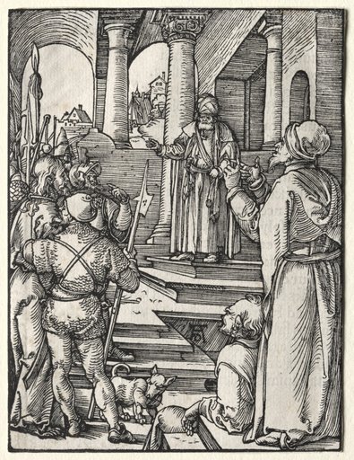 The Small Passion: Christ Before Pilate