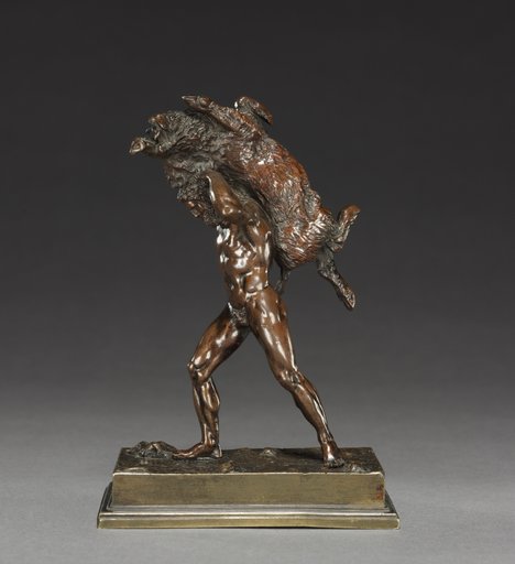Hercules Carrying the Erymanthean Boar